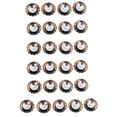thumbnail image 2 of Abbracc 25Pcs Double Glass Button For Sewing Sofa Upholstery Button DIY Crafts Decor 25mm, 2 of 9
