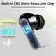 thumbnail image 3 of Auriculares inalámbricos Btootos Bluetooth 5.3 IP7 impermeables negros, 3 of 8
