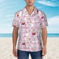 thumbnail image 2 of Fotbe Easter Rabbit Camisa Hawaiana para Hombre Unisex – Camisa Casual de Verano con Botones de Manga Corta de Algodón y Lino,Small, 2 of 7