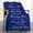 Dark Blue, variant on HMYG Cloud Pattern Christian Bible Verse Throw Blanket, Soft Flannel Fleece Prayer Gift, Get Well Soon