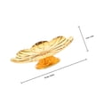 thumbnail image 2 of OULII Tabletop Dessert Tray Dried Fruit Tray Zinc Alloy Display For Anniversary 1Set, 2 of 8