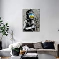 thumbnail image 3 of WFSposter-Bedroom Wall Decor,Gas Boy Banksy Wall Art,HD Print of Modern Art Graffiti Decorations for Living Room Ready to Hang, 3 of 5