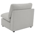 thumbnail image 6 of Collins Modular Armless Chair Grey, 6 of 10