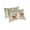 SpringGreen Beige Wheat, variant on Botanical California King Pillow Case - Microfiber Bed Throw Pillow Covers, Spring Leaves Flowers Deers Birds Country Biege Decorative Lumbar Pillow Cover with Envelope Closure for Sofa 20"x40"