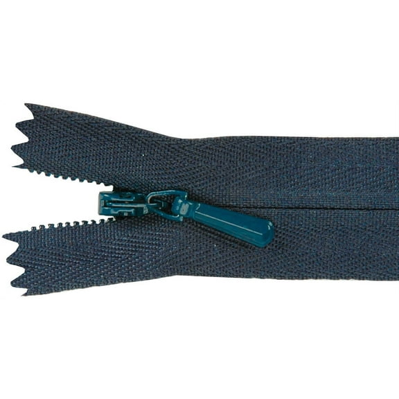 Unique Invisible Zipper 22"-Navy