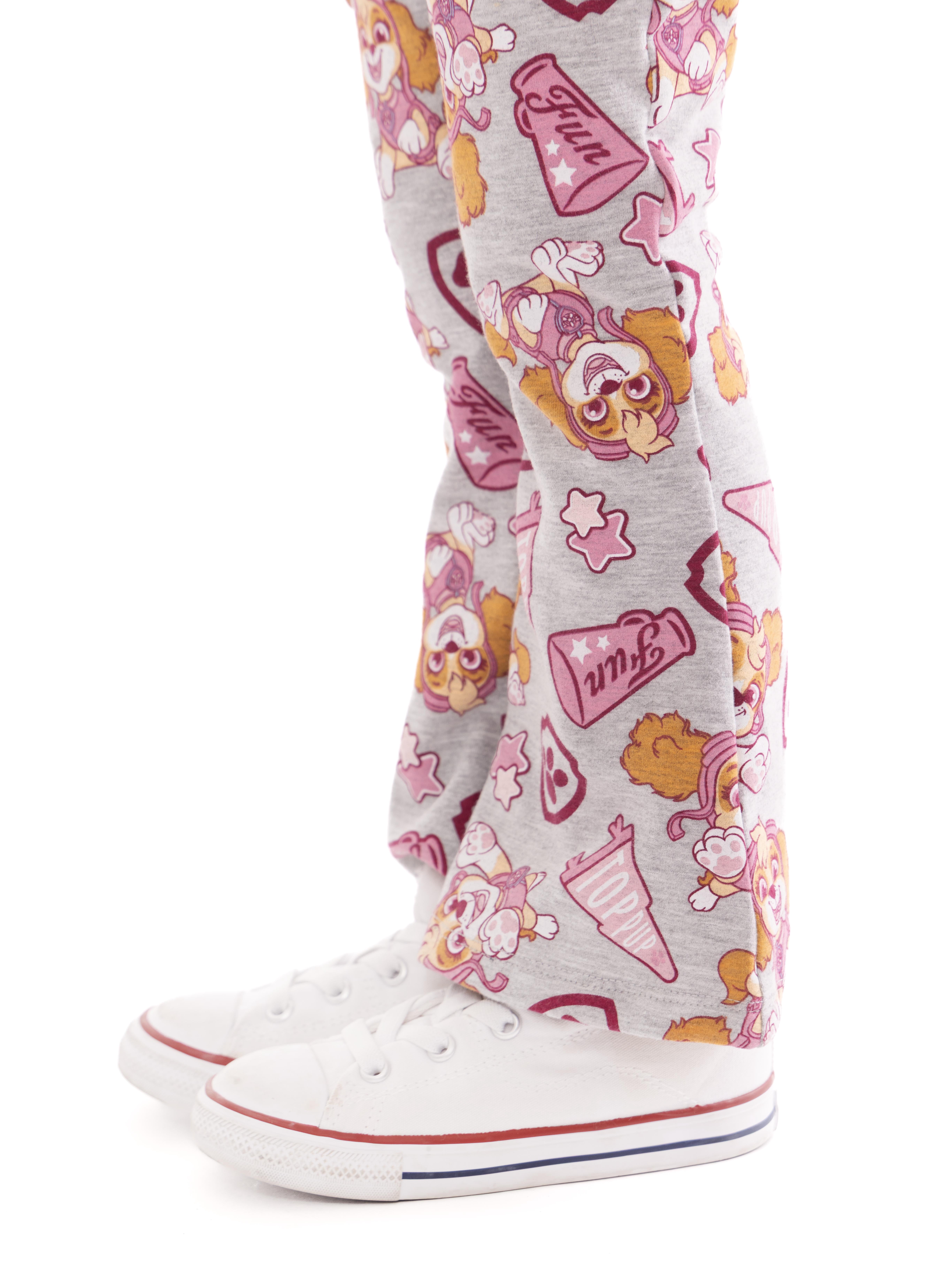Paw Patrol Toddler Girls Allover Print Top and Flared Leggings Set, 2-Piece, Sizes 12M-5T