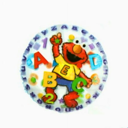 Sesame Street, Elmo's ABC's, 24" Mylar Balloon, 2 Pack