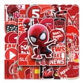 thumbnail image 1 of Paquete de pegatinas Red Spider Rugby, 52 unidades, vinilo impermeable, 1 of 3