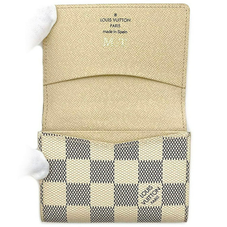 Louis Vuitton Mens Card Holders, White