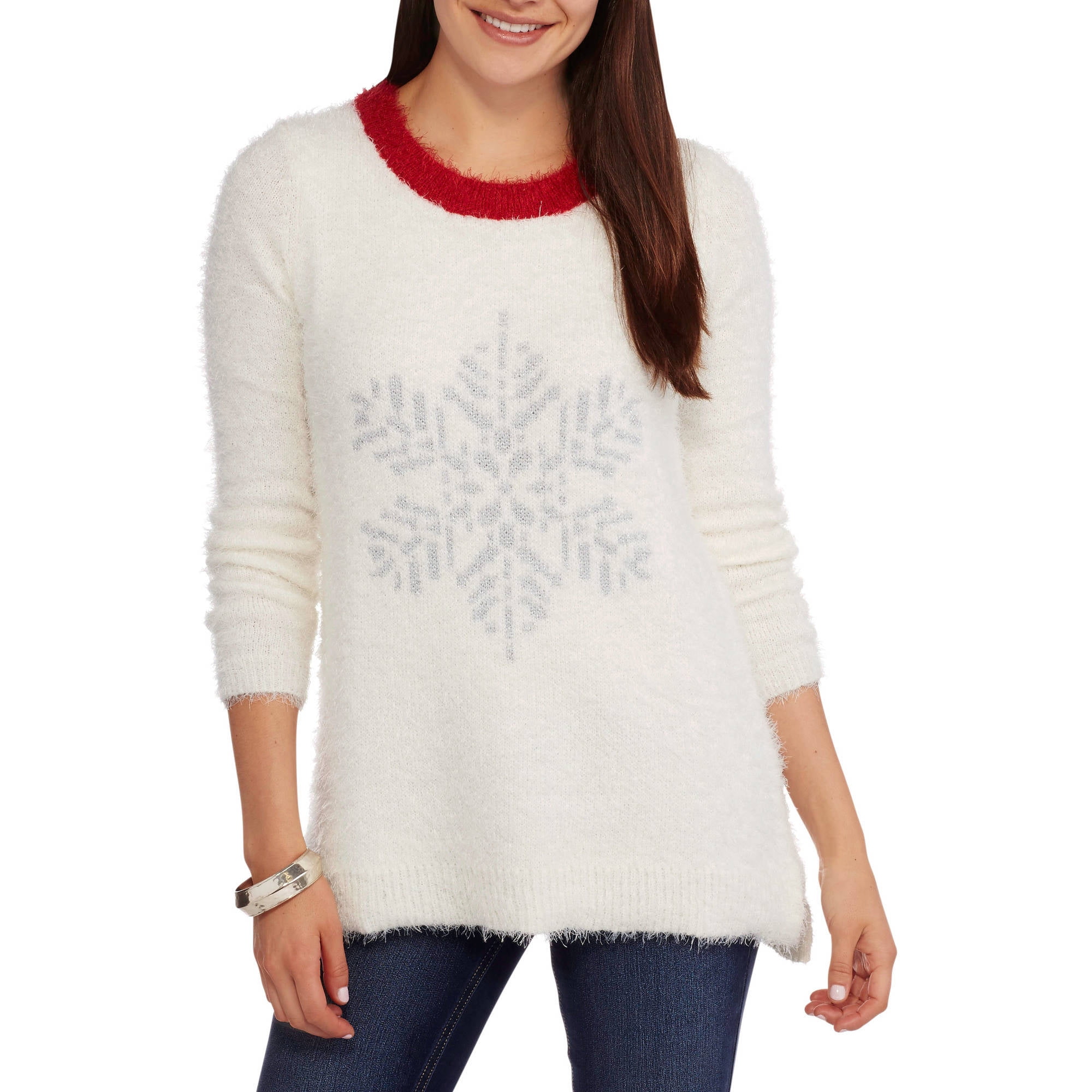 fuzzy christmas sweater