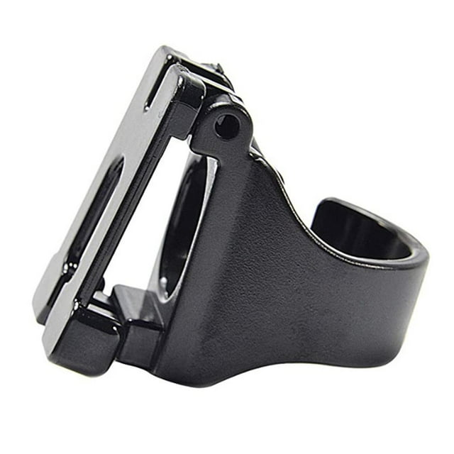 Hebilla de snorkel, clip de retención de snorkel, soporte universal para tubo de aire, montaje de fijación negro