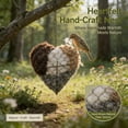 thumbnail image 4 of Yippzo Handmade Fiber Bird Nesting Heart, Hummingbird Nest Boxes for Outside, Nester Houses Design, Dual-Season Outdoor Bird Shelter for Garden, Yard & Bird Lover, 4 of 9