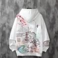 thumbnail image 4 of Sudaderas con capucha para hombre, ropa de hombre blanca, punk, negra, bordada, estilo harajuku, de una pieza, para invierno, holgadas y ajustadas, 4 of 5