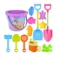 thumbnail image 5 of Greeniant Juego de agua divertido para niños - Juego de juguetes de playa coloridos e interactivos Accesorios de playa de plástico no tóxico Cubo encaje morado 2Conjunto, 5 of 6