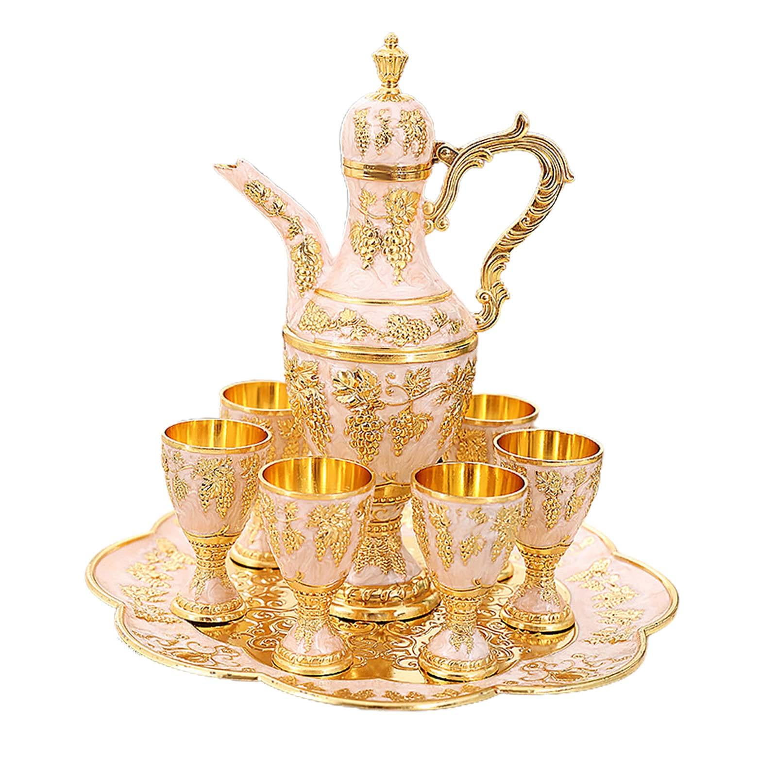 Golden Beauty Tea Glass - ANATOLI - Handcrafted Luxury Accessories