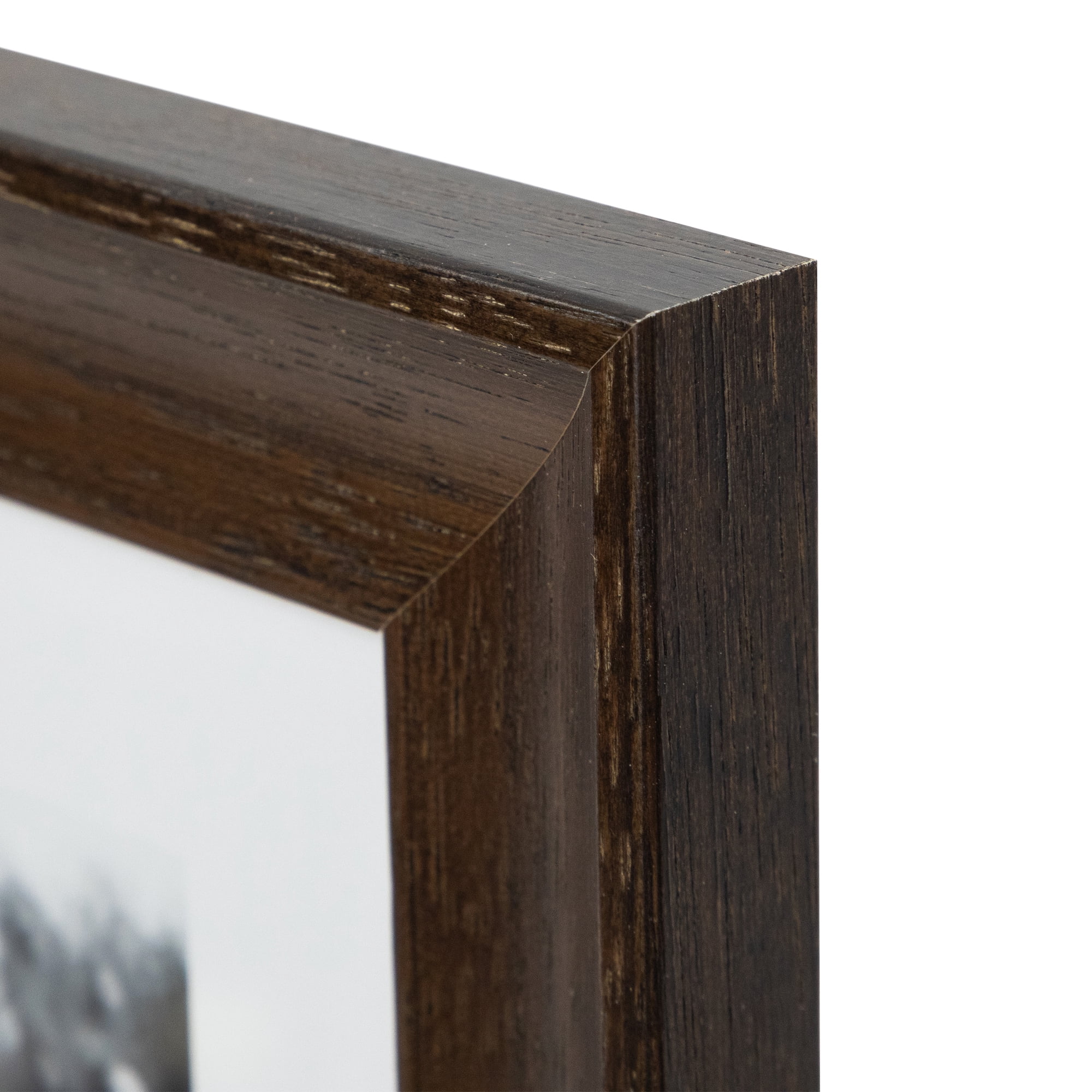 Northlight Wooden Picture Frames - for 8" x 10" Photos - Dark Brown - Set of 2