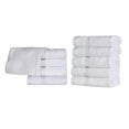 thumbnail image 2 of BNM Egyptian Cotton Luxury 10 Piece Washcloth Set, White, 2 of 5