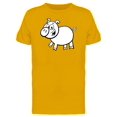 thumbnail image 1 of Adorable Happy Pig Cartoon T-Shirt Men -Image by Shutterstock, Male Medium, 1 of 2