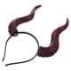 thumbnail image 3 of FELTECHELECTR Diadema de cuernos de demonio: Diadema diabólica con cuernos desmontables - Accesorio para disfraz de Halloween, cosplay, mascaradas y celebraciones festivas., 3 of 5