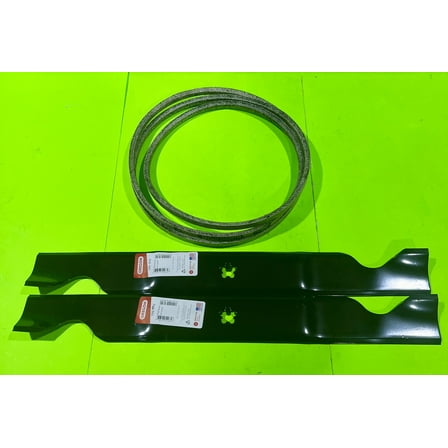 Husqvarna 46" 2 Blade Mower Deck Blade & Belt Kit 532405143 532405380