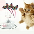 thumbnail image 2 of Roller Cat Toy Butterfly Luminous Interactive Electric Cat Toy Cat Ball Toy, 2 of 10
