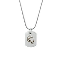 Anavia Rough Collie Dog Tag Cremation Jewelry for Ashes, Pet Urn Necklace, Cremation Necklace, Ashes Necklace, Keepsake Ashes, Memorial Necklace, Pet Memorial Jewelry, With Funnel Kit