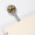 thumbnail image 3 of Oranges Vintage Silver Lace-Edged Bookmark: a Gift for Readers and Book Lovers, 3 of 5