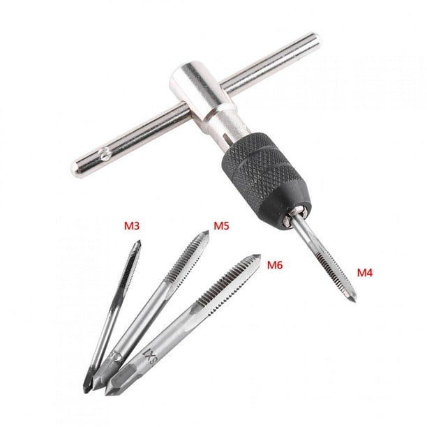 EBTOOLS Practical Tapping Tool, Tap Wrench, Aluminum, Soft Materials