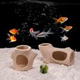 thumbnail image 2 of Decoraciones apilables para peceras, cueva de roca escondida para acuario, 2 of 4