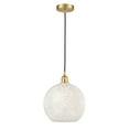 thumbnail image 3 of Innovations Lighting - White Mouchette - 1 Light Cord Hung Pendant In Modern, 3 of 7
