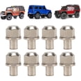 thumbnail image 4 of Huggegwe RC Roue en Acier Inoxydable Colonne d'Extension 8 Pcs Adaptateur Universel 12mm Moyeu Hexagonal pour Redcat CA919-124340, 4 of 9