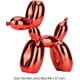 thumbnail image 3 of Escultura de perro con globo Escultura Ornement Résine Globo Perro Artesanía Escultura artística Escultura del norte de Europa Escultura para mesa Decoración de oficina Obra de arte, oro, 3 of 5