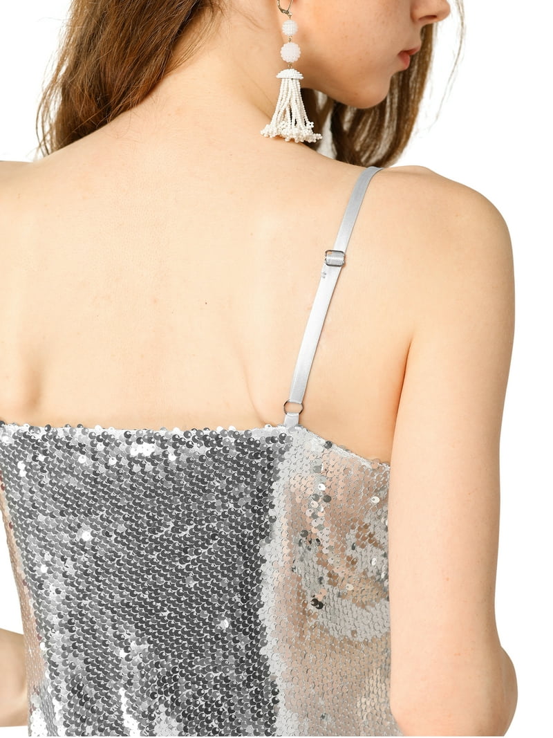 silver sequin dress halloween costume 15 Sparkly Halloween Costumes For the Shiniest Girl in the Room