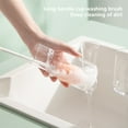 thumbnail image 6 of Bottle Cleaning Sponge Brush with Stand | Long Handle 11in | Durable PP & High-Resilience Sponge Head | Fits Glass, Sports Water Bottles, Wine Decanter | Easy , Vertical Storage, 6 of 7