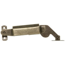 National Hardware N208-660 Spring Lid Support, Steel, Antique Brass, 5-1/2 in L, 65 deg Opening