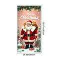 thumbnail image 5 of 35 X 72 Inch Christmas Door Cover Christmas Door Curtain Christmas Day Door And Wall Decoration Festival Party Decoration, 5 of 5