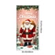 thumbnail image 3 of Cortina navideña para puerta con diseño de Papá Noel | Decoración festiva para el hogar | Tela de poliéster, decoración estándar para puertas y paredes interiores., 3 of 6