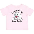 thumbnail image 3 of Inktastic Loved by My Great Auntie Bunny Rabbit Boys or Girls Toddler T-Shirt, 3 of 5