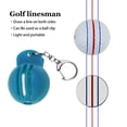 thumbnail image 4 of Soidarity Marcador de golf Stencil Ball Liner Herramientas de alineación Cajón de línea de doble cara Toboganes de golf para dibujar Hook / Black Type7 NO7 Soidarity OD019675-02, 4 of 6