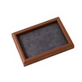 thumbnail image 4 of Bandejas de joyería apilables Adorno de madera Decoración Regalo Exhibición de almacenamiento de joyas Gris Jinwen Caja de almacenamiento de joyas, 4 of 8
