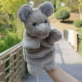 thumbnail image 7 of Mouse Shape Plush Hand Puppet - Soft Fabric, Finger Puppet, Early Education - for Kids Storytelling/Parent-Child Interaction, 7 of 7