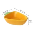 thumbnail image 6 of Food Water Feeding Bowls Cartoon Carrot Rabbit Shape Ceramic Bowl for Small Animals Hamster Pet Feeding Supplies, 6 of 12