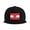 Black, variant on Flat Bill Snapback Hats for Men Women Austrian Flag Hip Hop Style Plain Baseball Cap Black