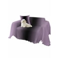 thumbnail image 2 of Purple Black Ombre Couch Cover for Dogs, Modern Gradient Abstract Art Washable Sofa Covers Slipcover for Pets Dogs Futon Cover, Couch Recliner Covers, Oversized Chair Slipcover 71"x91", 2 of 9