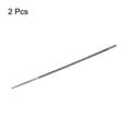 thumbnail image 3 of Unique Bargains Chainsaw File, 11/64' (4.5mm) Round High Carbon Steel Double Cut Sharpen Rasp, 2 Pack, 3 of 5