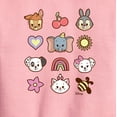 thumbnail image 2 of Character Group With Icons  - Toddler & Youth Crewneck Fleece Sweatshirt, 2 of 4
