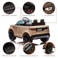 thumbnail image 4 of 12V 4.5AH Electric Car for Kids, Children Ride On Toy with Parental Remote Control, Kids’ Electric Vehicle with Soft Start Design/3 Speed/Double Seats & LED Lights, 4 of 6
