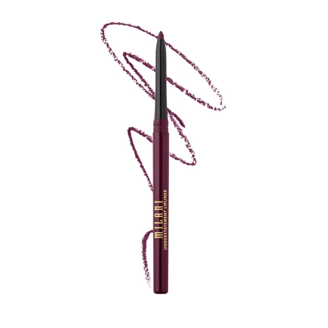 Milani Understatement Lipliner Pencil - Lápiz delineador de labios suave, retráctil, altamente pigmentado, fácil de usar, maquillaje de labios