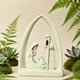 thumbnail image 3 of Adorno de resina para la Natividad de la Sagrada Familia | Decoración navideña de mesa de 10 cm de alto para el hogar, la sala o el escritorio | Centro de mesa religioso, 3 of 5