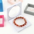 thumbnail image 3 of 3D Floating Frame PE Film Jewelry Gemstone Storage Box Free Floating Bracket Frame Membrane Ring Earring Necklace Display Case Style 8 18x18x2 1 set, 3 of 6